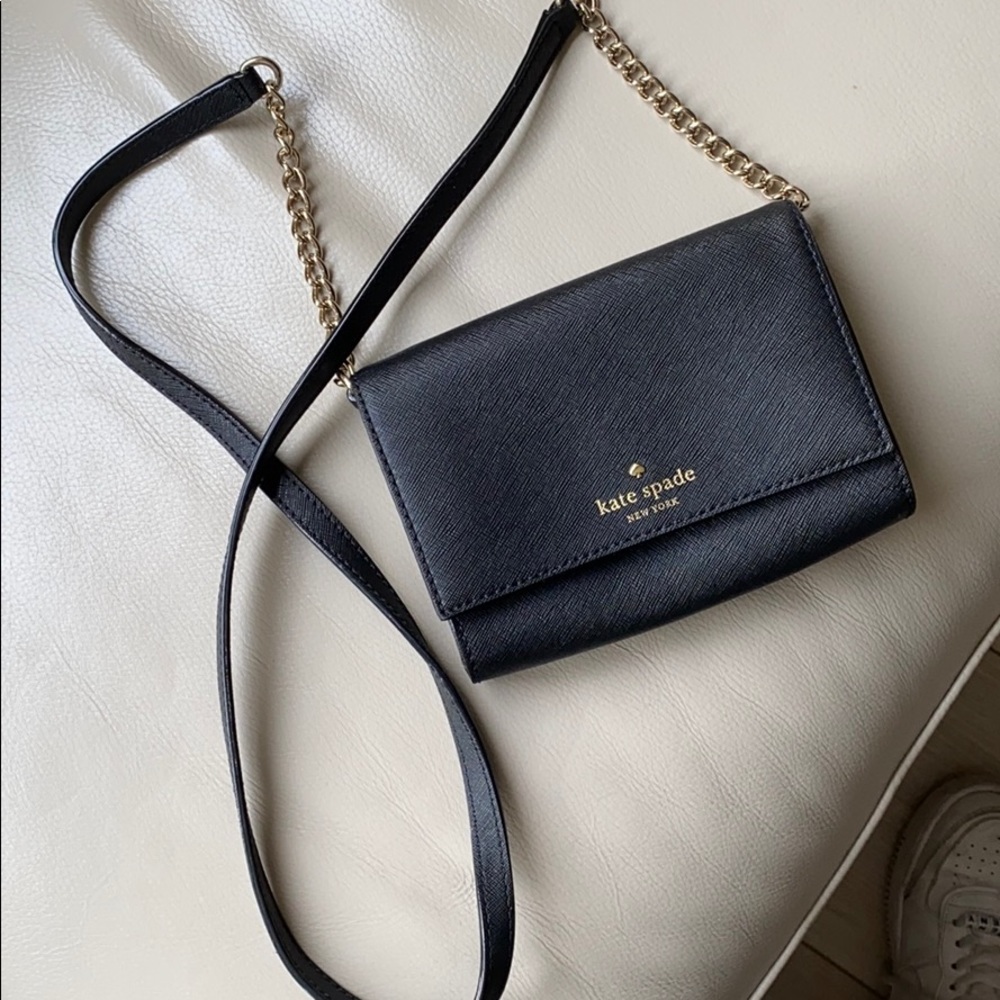 KATE SPADE BLACK CROSSBODY BAG ๐ - Picture 2 of 4
